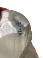 Time and Tru Women's Sleeveless White Knit Top XS