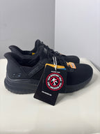 Skechers Work Slip-Resistant Black Athletic Shoes Size 7.5