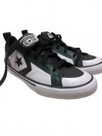 Converse All Star Low Top Sneakers Black Green White Size 4 US