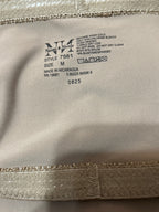 Naomi & Nicole Beige Strapless Bandeau Bra Size M