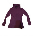 Cuddl Duds Soft Cowl Neck Pullover Top – Women’s Small – Purple