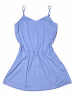 Donna Ricco Light Blue Spaghetti Strap Dress Size L