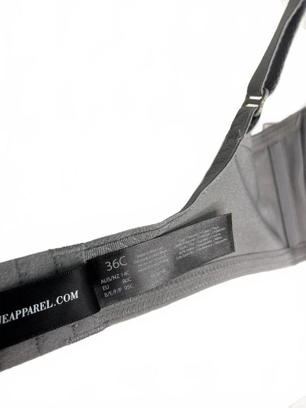 Dominique Seamless Underwire Bra Silver 36C NWT