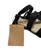 BearPaw Women's Black Multi-Strap Comfort Sandals
