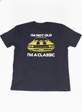 Gildan Softstyle XL Black Graphic T-Shirt I'm Not Old I'm A Classic