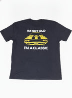 Gildan Softstyle XL Black Graphic T-Shirt I'm Not Old I'm A Classic