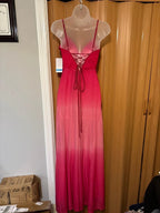 Violet Weekend Pink Ombre Glitter Maxi Dress Women’s Size 5/6 NWT
