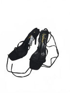 Lulu’s Simonee Black Strappy High Heel Sandals Size 8.5 New in Box