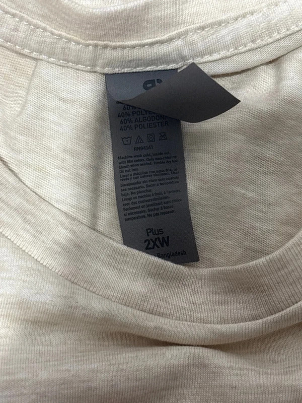 Instant Message women’s T-shirt plus size 2X