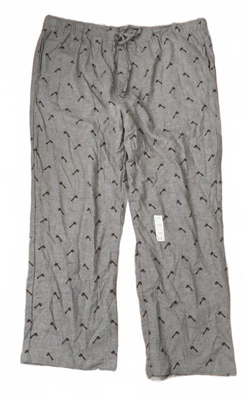Sonoma Men’s Pajama Pants XXL Gray 100% Cotton