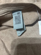 Instant Message Ladies 2XL Brown Faith Graphic T-Shirt