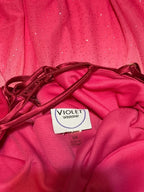 Violet Weekend Pink Ombre Glitter Maxi Dress Women’s Size 5/6 NWT
